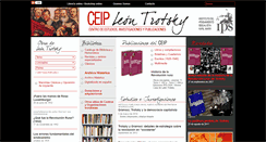 Desktop Screenshot of ceipleontrotsky.org